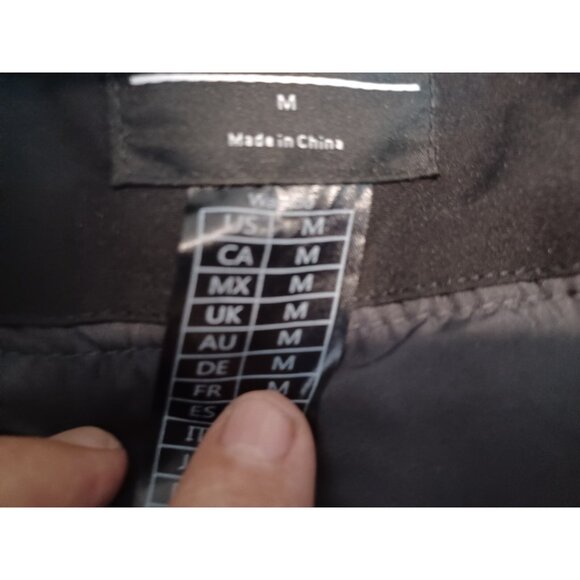 Wantdo Womens Black Long Sleeve Full Zip Removable Hooded Jacket Medium - Picture 7 of 10